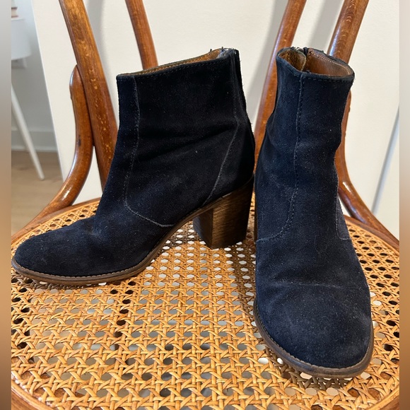 Madewell Suede Ankle Boots, W 5.5 - Picture 2 of 6